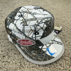 Louisville Cardinals Hat Women Signatures Mossy Oak Camo Strapback Cadet Cap NOS